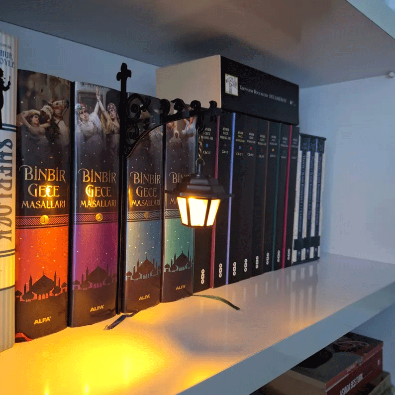 📚Library Lantern-Decorative Bookshelf Lighting