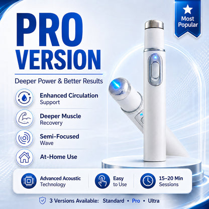 💥NEYEROS®💥 Ultrasonic Shock Wave Therapy Massager