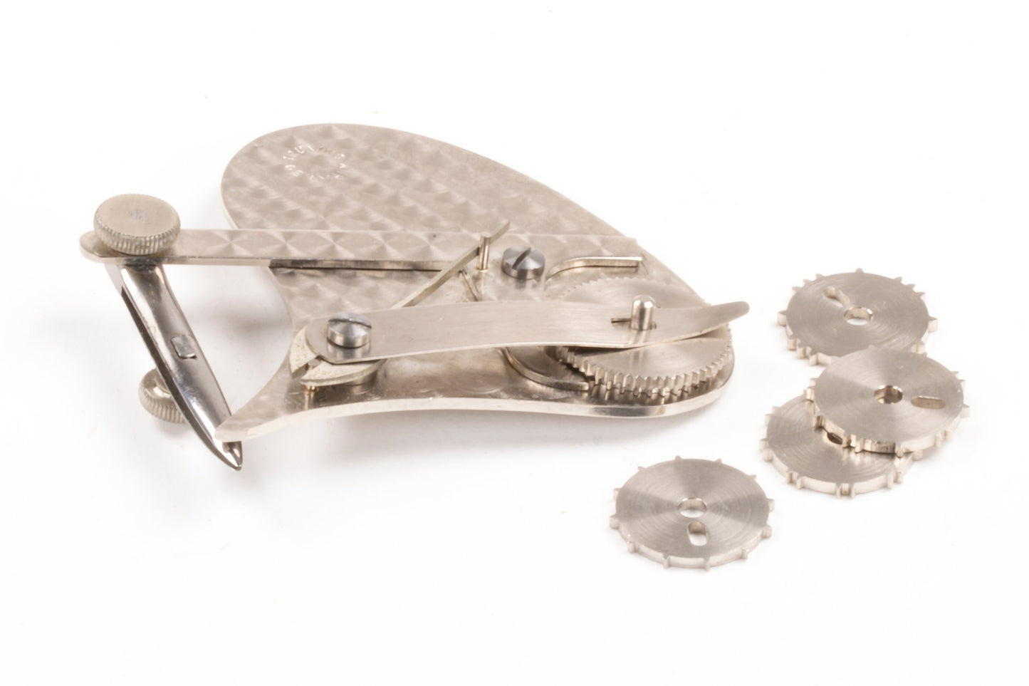 ✒️ Mechanical Gear Train Ruling Pen | Antique German Silver Dotted Hinge Pen✨