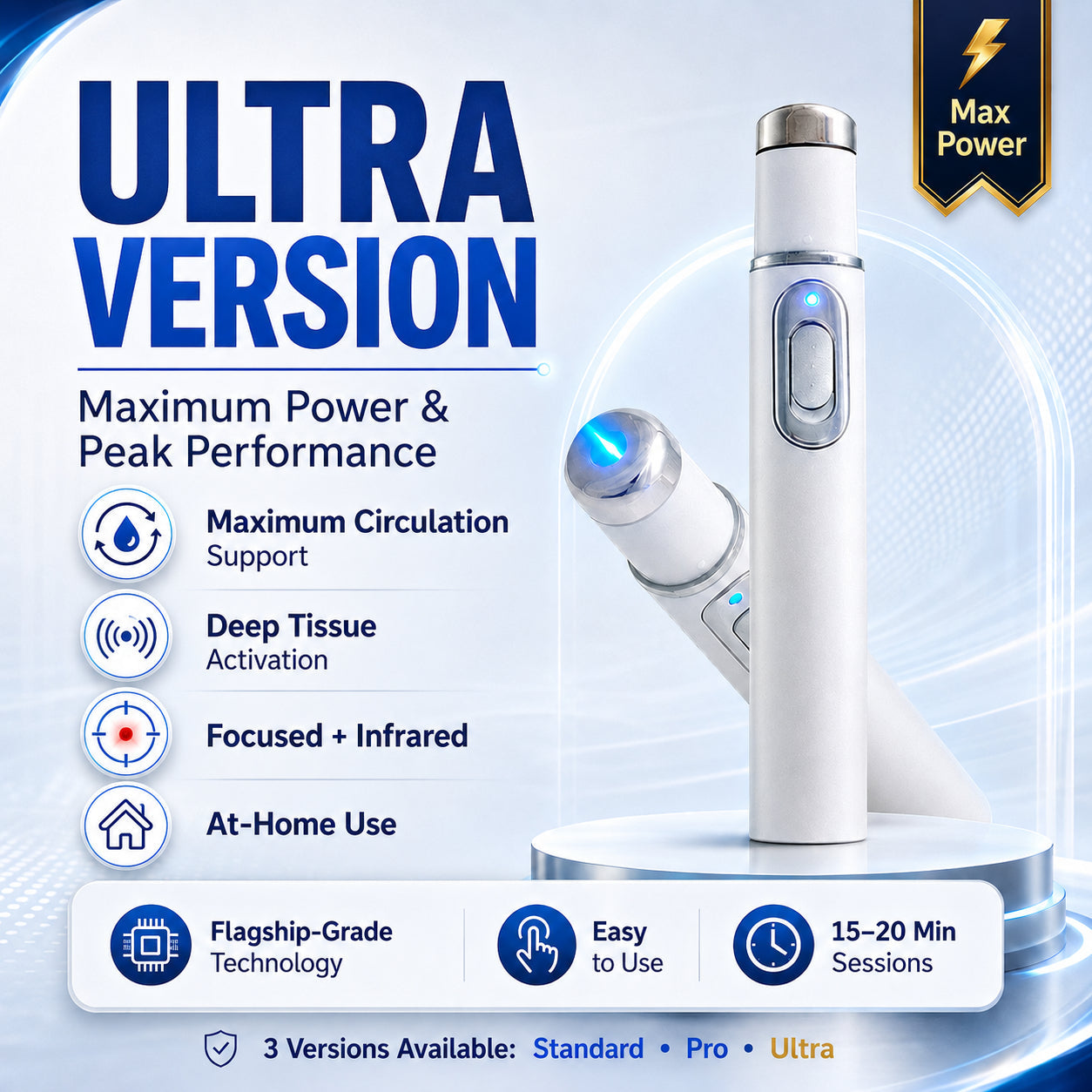 💥NEYEROS®💥 Ultrasonic Shock Wave Therapy Massager