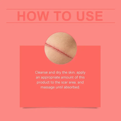 Advanced Silicone Scar Cream - Skin Repair Treatment for Surgical Acne Scars🩹