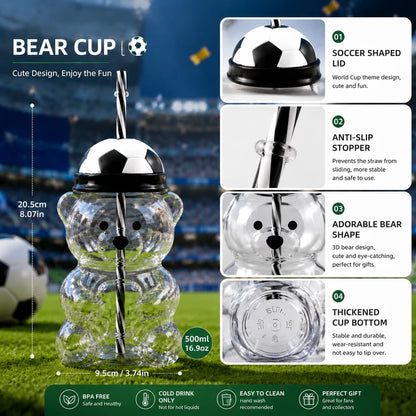 🔥2026 Global Football Celebration Bear Cup