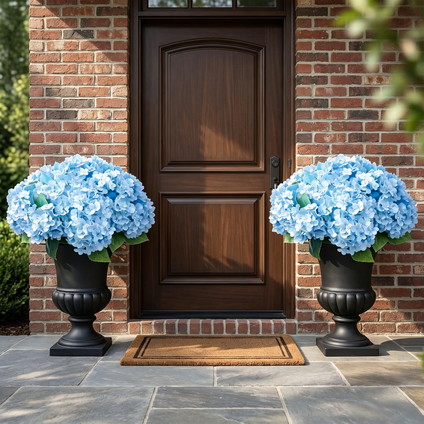 🔥Last Day OFF🔥Artificial Outdoor Hydrangea Flowers - UV resistant, Waterproof, Windproof