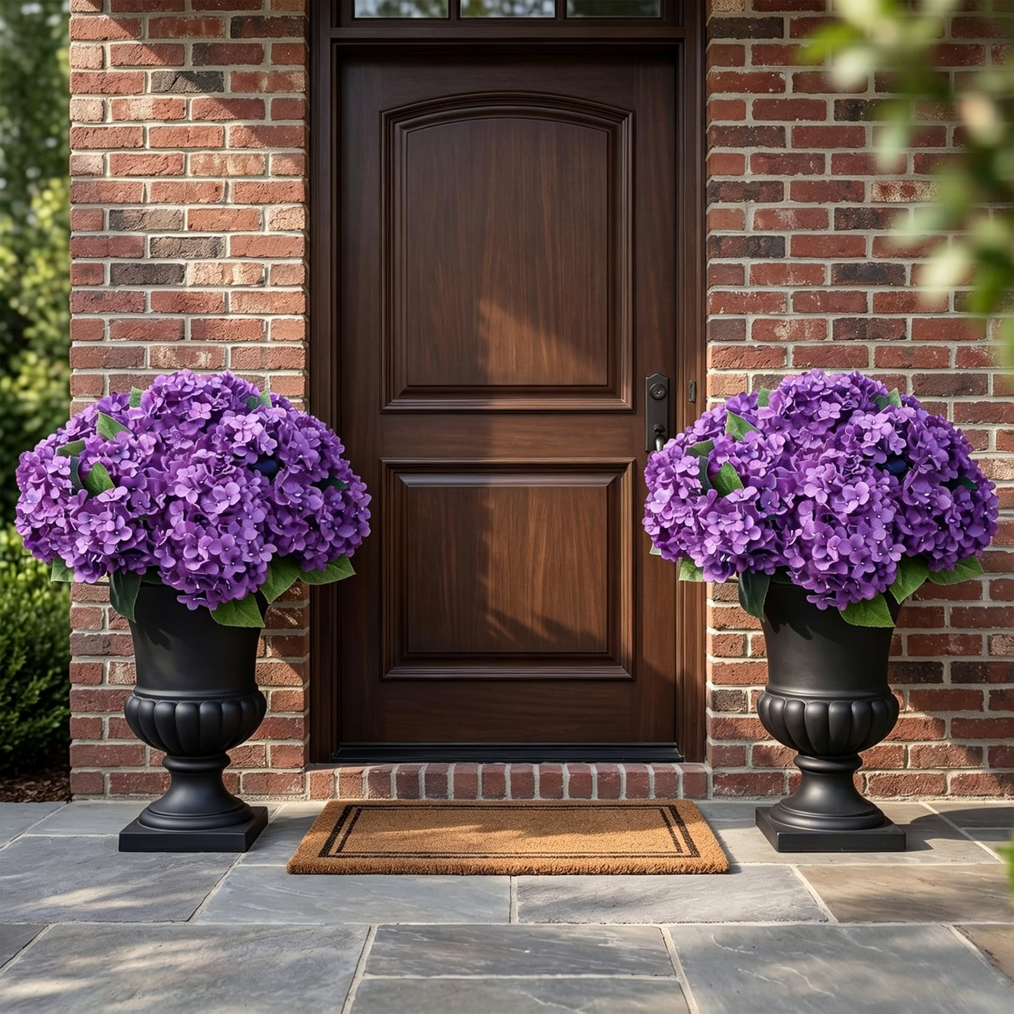 🔥Last Day OFF🔥Artificial Outdoor Hydrangea Flowers - UV resistant, Waterproof, Windproof