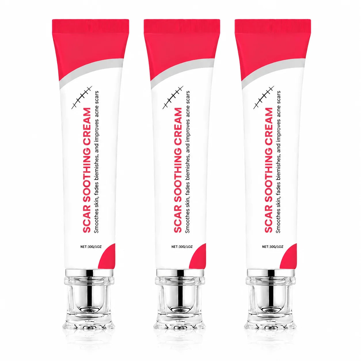 Advanced Silicone Scar Cream - Skin Repair Treatment for Surgical Acne Scars🩹