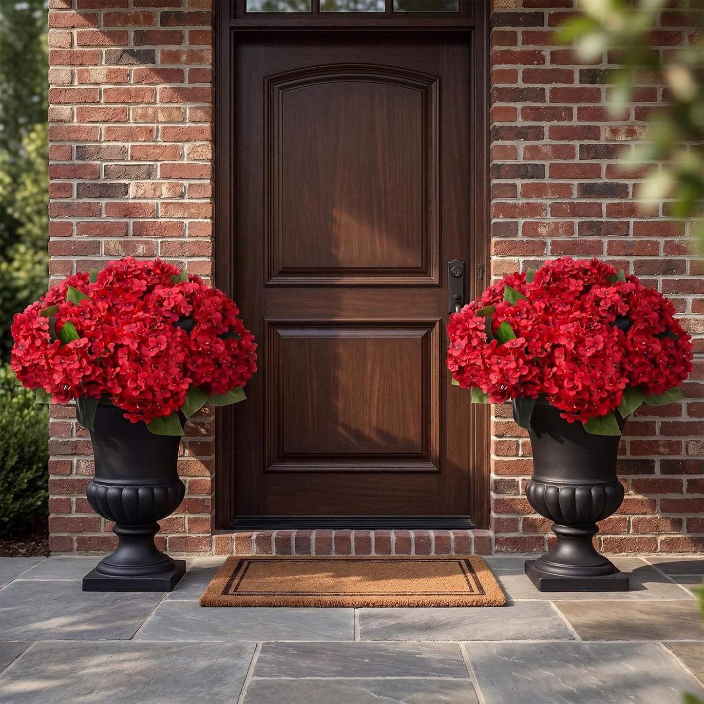 🔥Last Day OFF🔥Artificial Outdoor Hydrangea Flowers - UV resistant, Waterproof, Windproof