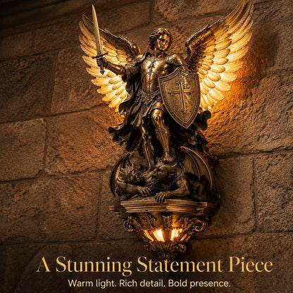 🔥Last Day 35% OFF🔥 St. Michael Guardian Angel Wall Light