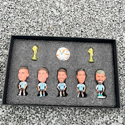 2026 World Cup Football 15 Replica Soccer Balls Collection Ornament Set