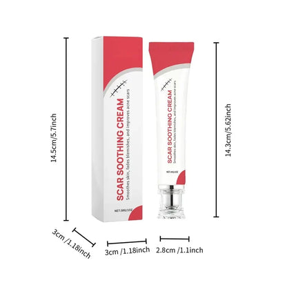 Advanced Silicone Scar Cream - Skin Repair Treatment for Surgical Acne Scars🩹